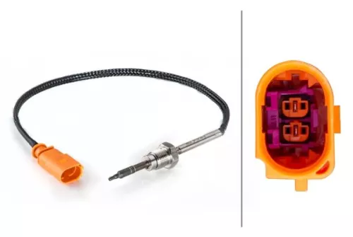 Sensor, exhaust gas temperature