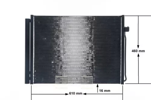 MAHLE Condenser, air conditioning (AC405000S)