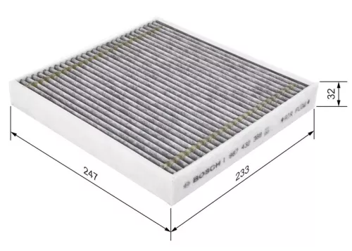 BOSCH Filter, cabin air (1987432368)