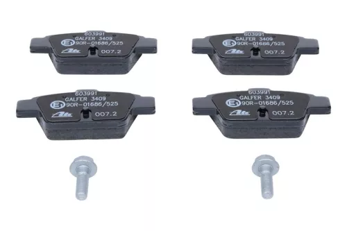 ATE Brake Pad Set, disc brake (13.0460-3991.2)
