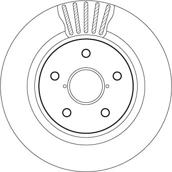 TRW Brake Disc (DF2059BS)