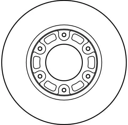 TRW Brake Disc (DF4116)