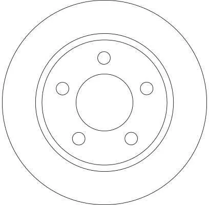 TRW Brake Disc (DF4419)