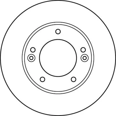 TRW Brake Disc (DF6081S)