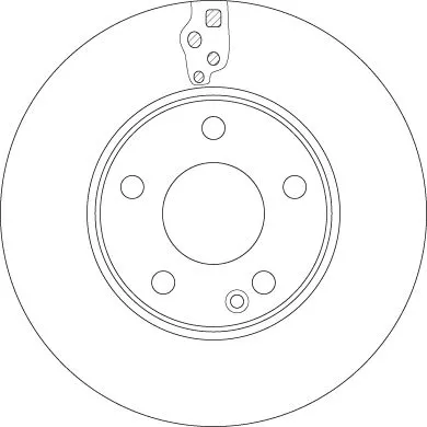 TRW Brake Disc (DF6548)