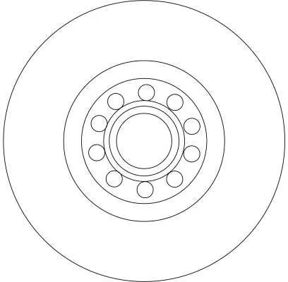 TRW Brake Disc (DF4258S)