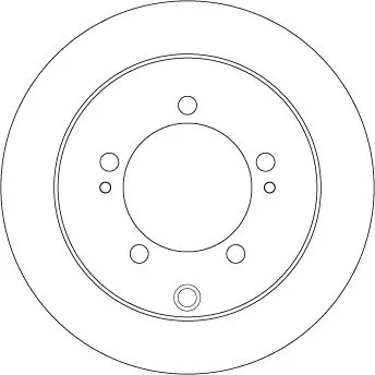 TRW Brake Disc (DF4845)