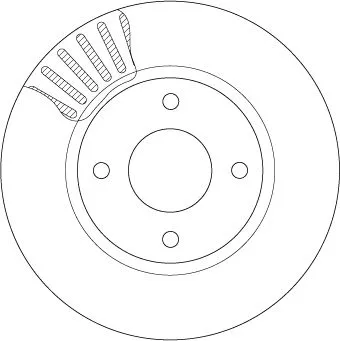 TRW Brake Disc (DF6142)