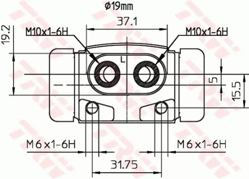 TRW Wheel Brake Cylinder (BWD293)