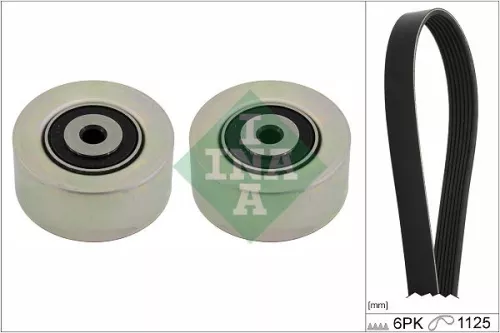 Schaeffler INA Deflection/Guide Pulley, V-ribbed belt (532044910)