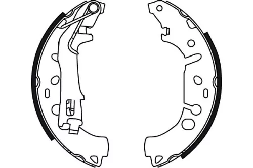 TRW Brake Shoe Set (GS8719)