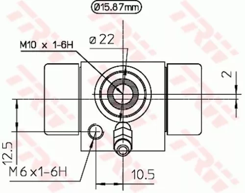 TRW Wheel Brake Cylinder (BWB111A)