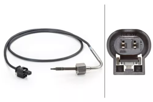 Sensor, exhaust gas temperature