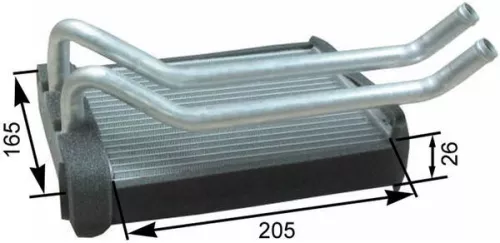 MAHLE Heat Exchanger, interior heating (AH174000P)