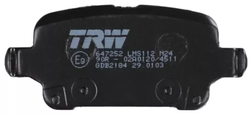 TRW Brake Pad Set, disc brake (GDB2184)