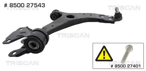 Control/Trailing Arm, wheel suspension