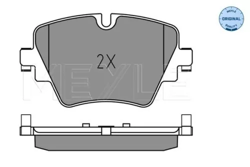 MEYLE Brake Pad Set, disc brake (0252561718)