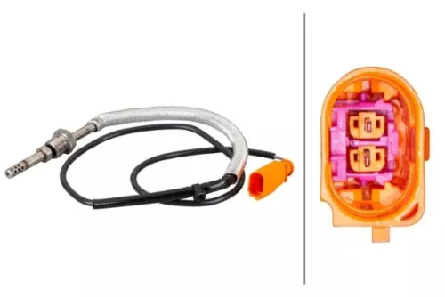 Sensor, exhaust gas temperature