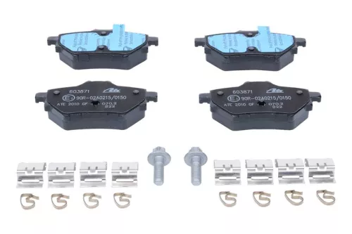 ATE Brake Pad Set, disc brake (13.0460-3871.2)