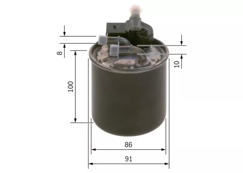 BOSCH Fuel Filter (F026402837)
