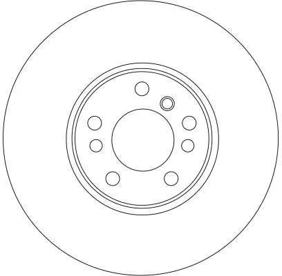 TRW Brake Disc (DF4187S)