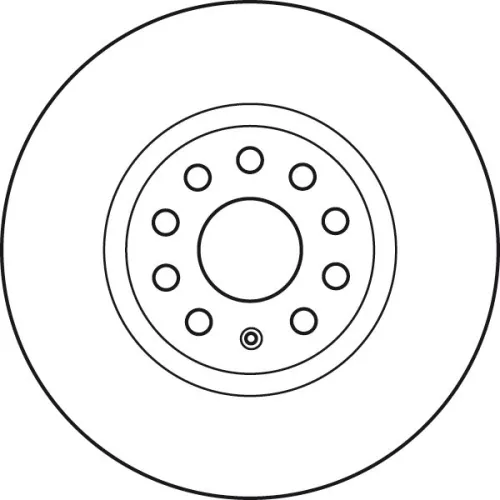 TRW Brake Disc (DF4464S)