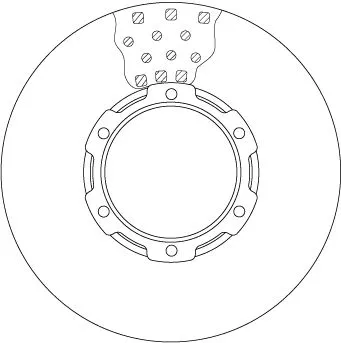 TRW Brake Disc (DF6190BS)