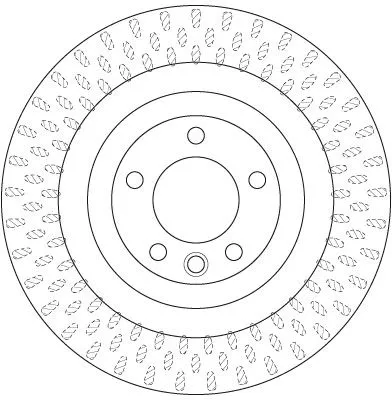 TRW Brake Disc (DF6505S)