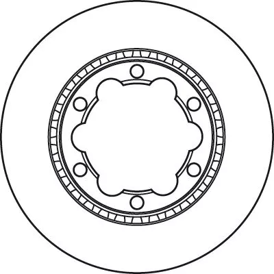 TRW Brake Disc (DF4919S)