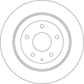 TRW Brake Disc (DF8053)