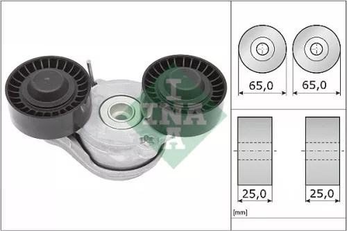 Schaeffler INA Deflection/Guide Pulley, V-ribbed belt (532058010)