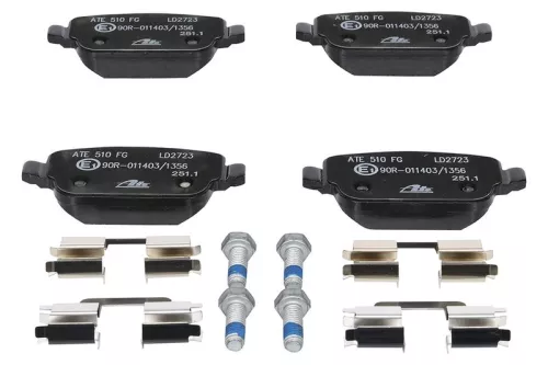 ATE Brake Pad Set, disc brake (13.0470-2723.2)