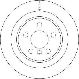TRW Brake Disc (DF6755)