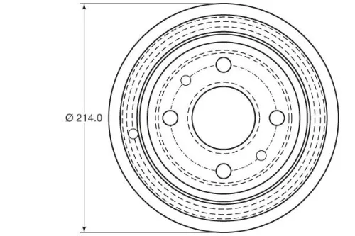 TRW Brake Drum (DB4398)