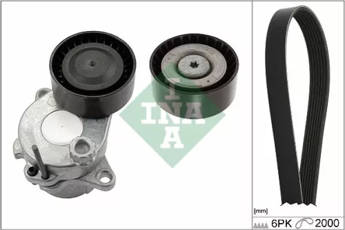 Schaeffler INA Deflection/Guide Pulley, V-ribbed belt (532015510)