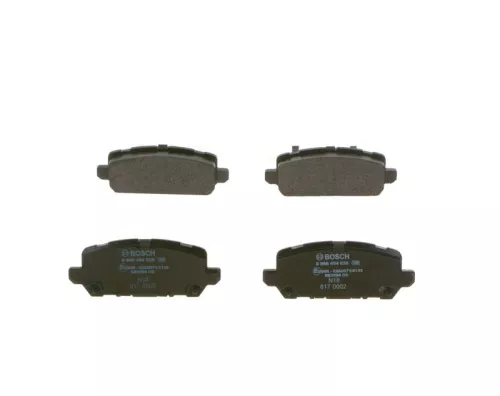 BOSCH Brake Pad Set, disc brake (0986494838)