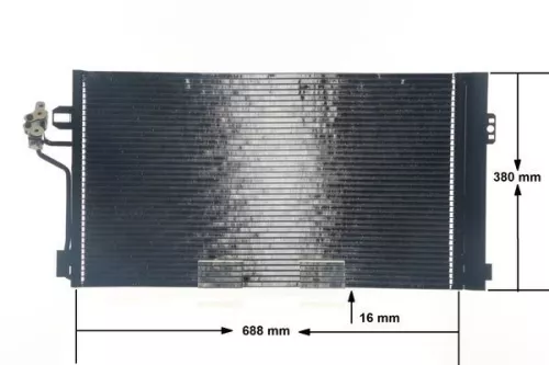 MAHLE Condenser, air conditioning (AC762000S)