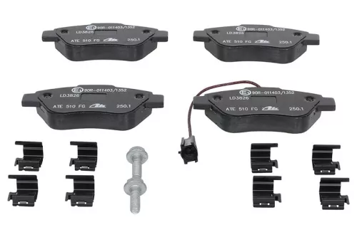 ATE Brake Pad Set, disc brake (13.0470-3826.2)