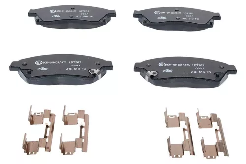 ATE Brake Pad Set, disc brake (13.0470-7262.2)