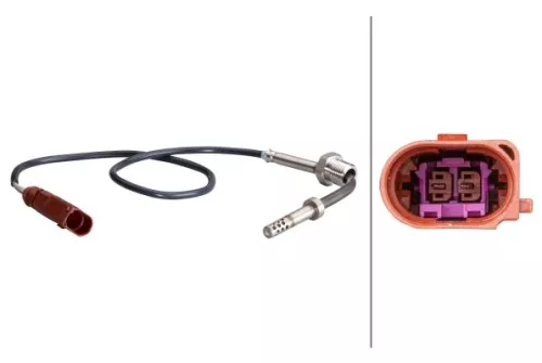 Sensor, exhaust gas temperature