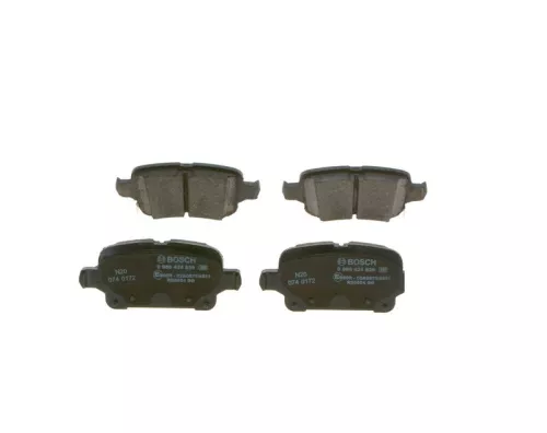 BOSCH Brake Pad Set, disc brake (0986424839)