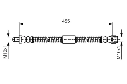 BOSCH Brake Hose (1987481A02)
