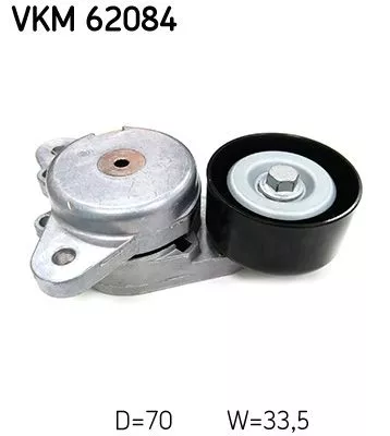 SKF Belt Tensioner, V-ribbed belt (VKM62084)