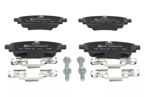 ATE Brake Pad Set, disc brake (13.0460-2647.2)