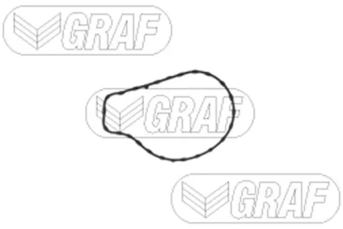 GRAF Water Pump, engine cooling (PA1515)