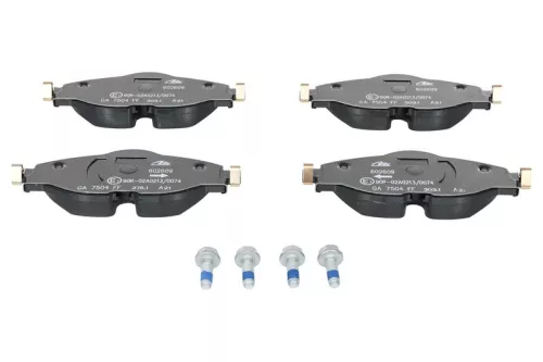 ATE Brake Pad Set, disc brake (13.0460-2609.2)