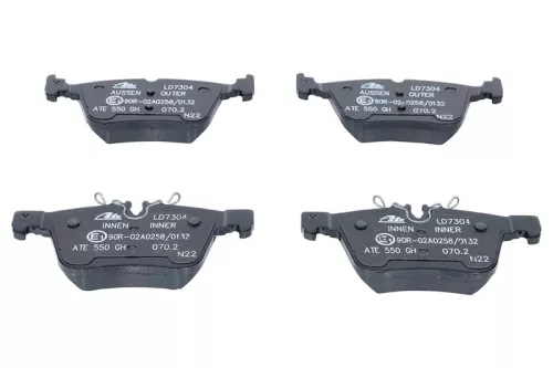ATE Brake Pad Set, disc brake (13.0470-7304.2)
