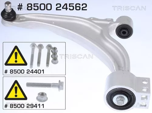 Control/Trailing Arm, wheel suspension