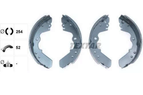TEXTAR Brake Shoe Set (91045100)