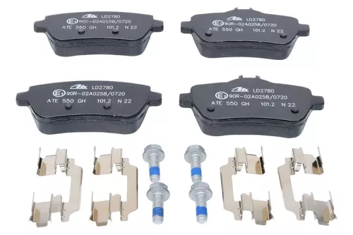 ATE Brake Pad Set, disc brake (13.0470-2780.2)